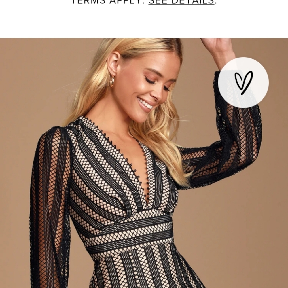 Lulu's dress  size S, new with tag